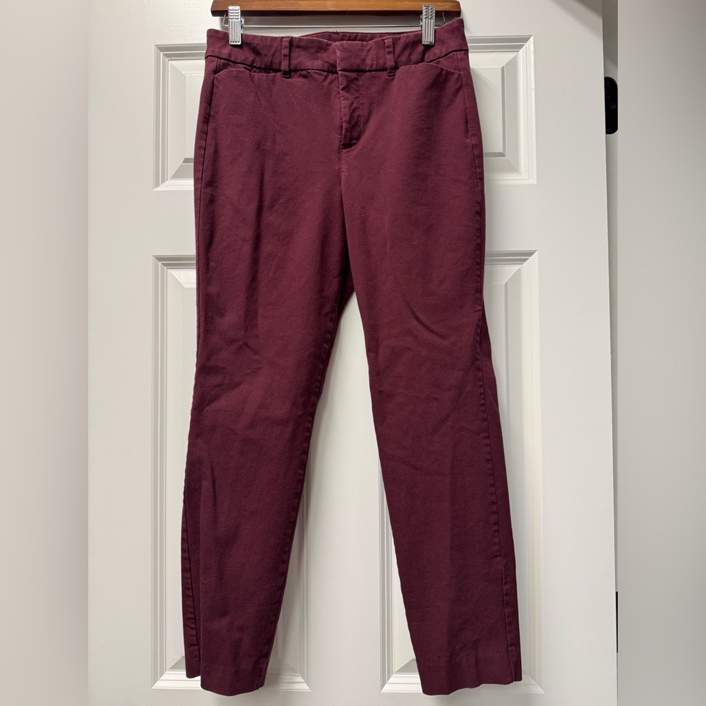 Old Navy Women’s Burgundy Pixie Pants
